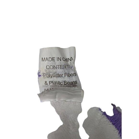 Walmart Easter Bunny Rabbit Purple Spring Holding Carrot Stuffed Animal 7" - Picture 6 of 6